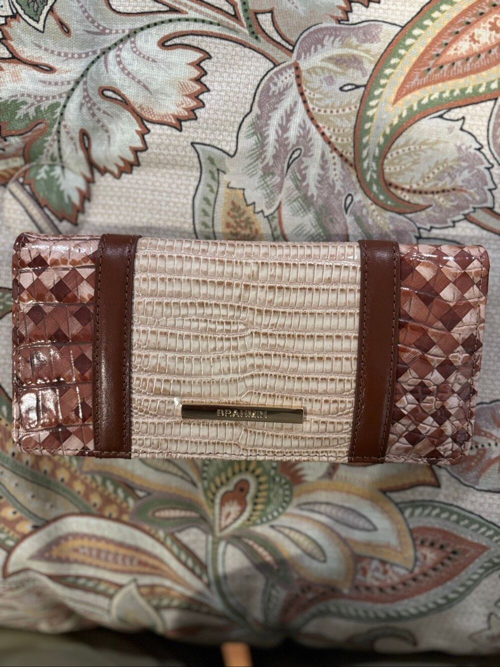 NWT Brahmin Andalusia Collection Ady Wallet